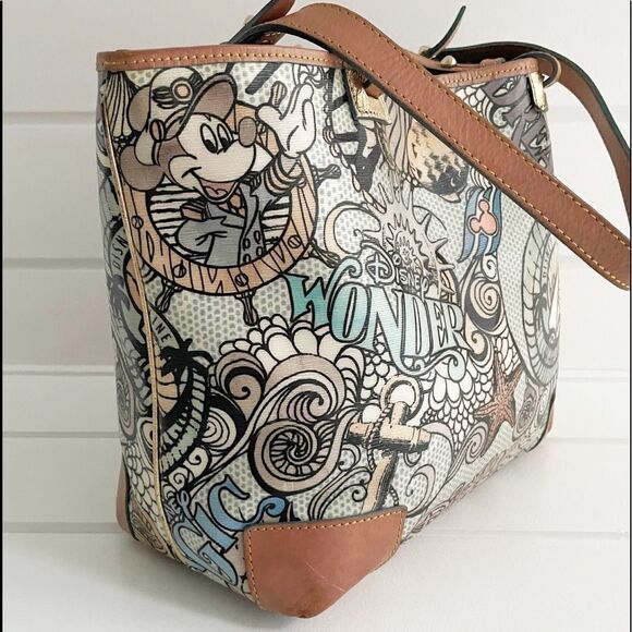 Dooney & Bourke Disney Cruise Line Fantasy Inaugural Sailing Bag & Flap Wristlet - Picture 7 of 16